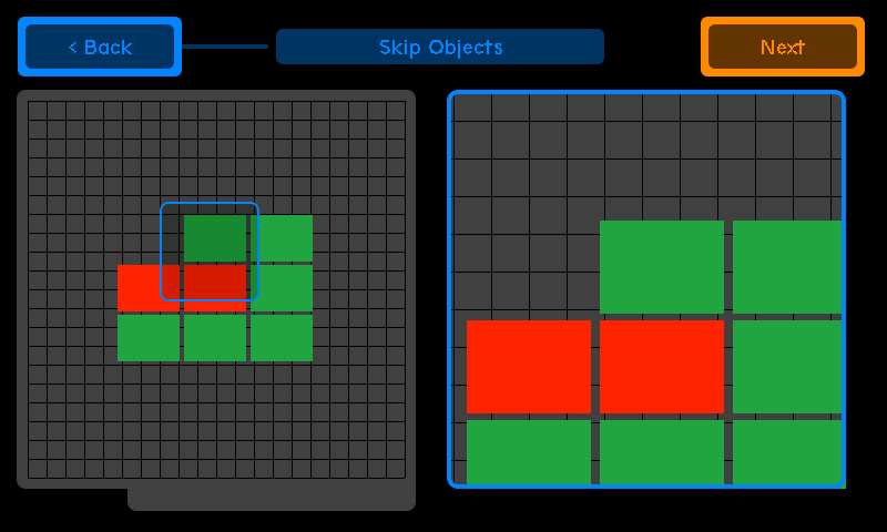 Skip Objects with Precision